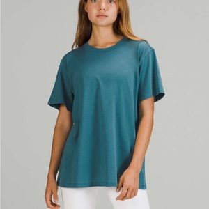 Lululemon Capture Blue All Yours Tee